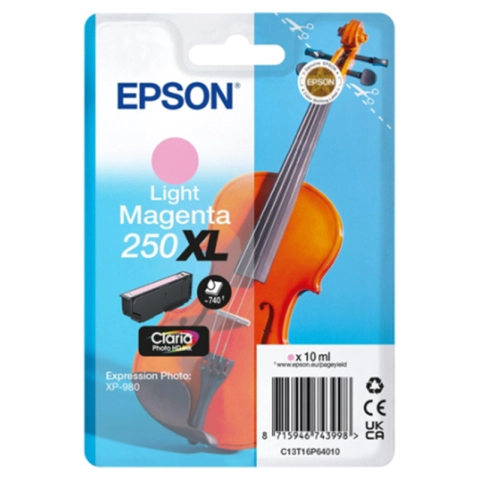 Oryginalny Tusz Light Magenta EPSON 250XL T16P6, C13T16P64010